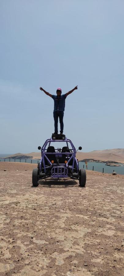 Hostal Mendieta Paracas Esterno foto