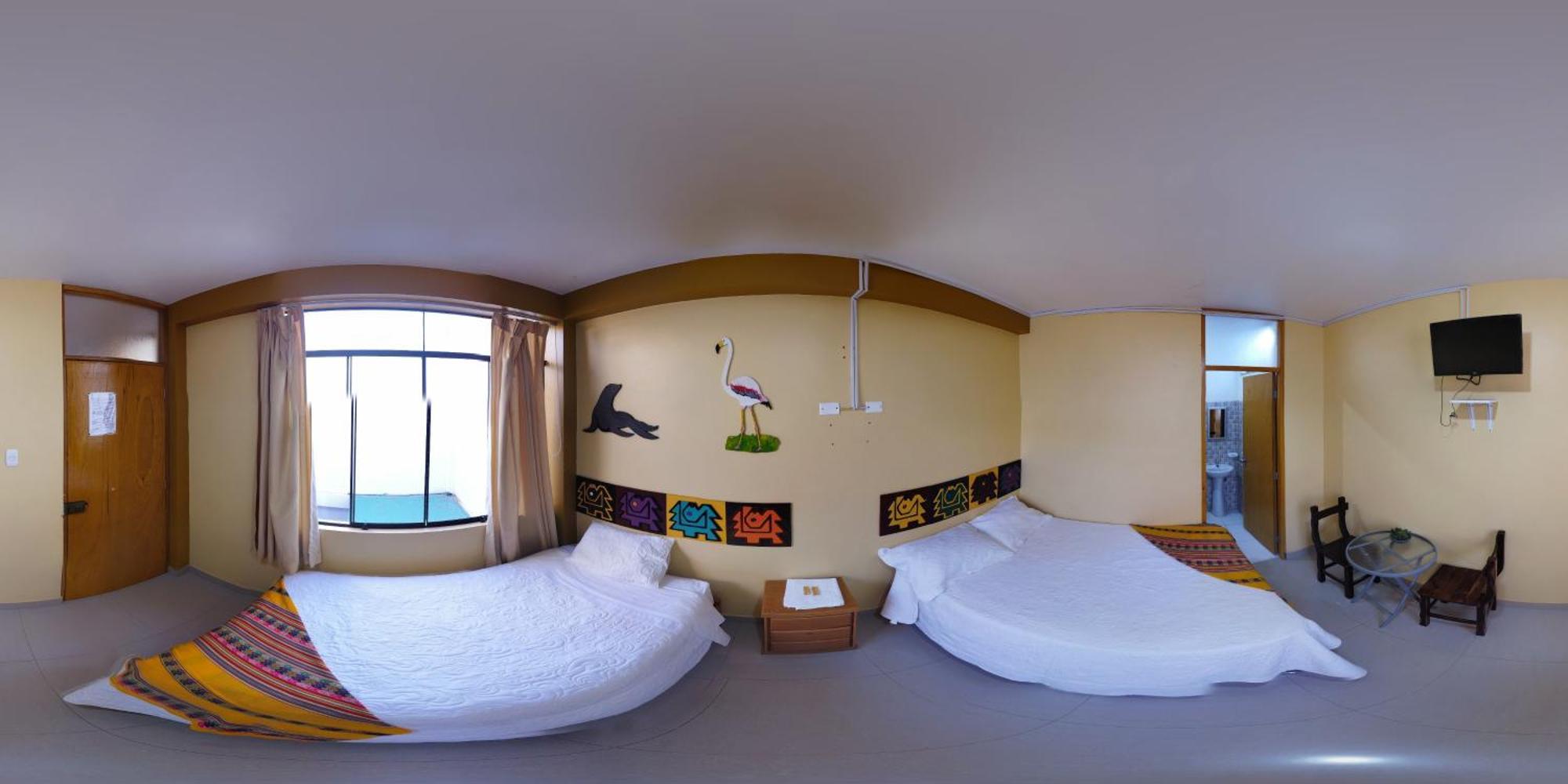 Hostal Mendieta Paracas Esterno foto